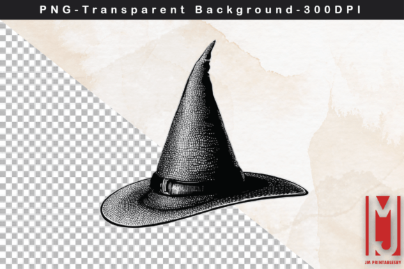 Integrating Watercolor Witch Hat Clipart into Your Creative and Business Workflows