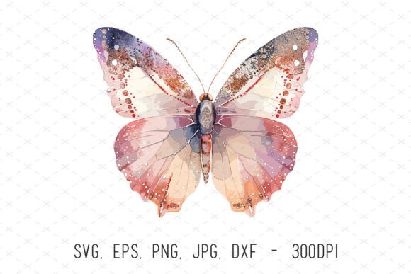 Strategic Branding with Pastel Pink Butterfly Vector Clipart Png