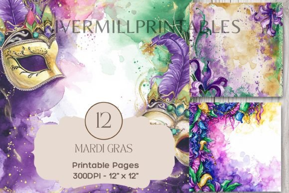 Unlocking Creativity: A Comprehensive Guide to the Mardi Gras Digital Paper Pack