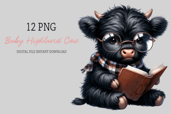 Watercolor Patriotic Highland Cows: A Guide to Digital Art for Creative Projects