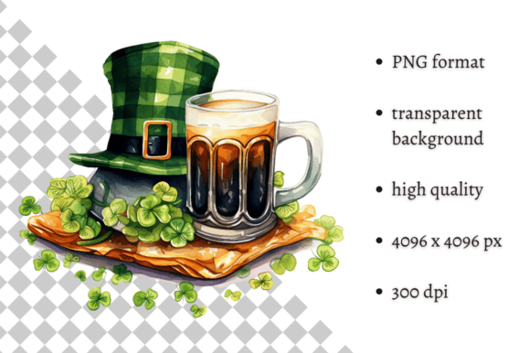 Watercolor Saint Patrick’s Day Clipart: Elevating Your Creative Projects with Authentic Irish Charm